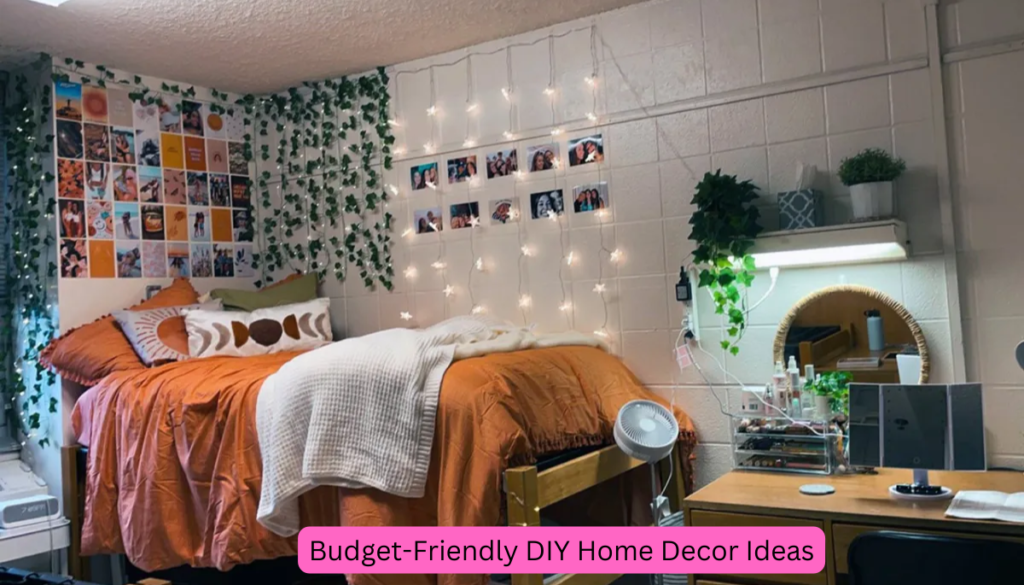 DIY, home decor, budget-friendly, affordable, creative, do-it-yourself, interior design, crafts, repurposing, personalized decor,